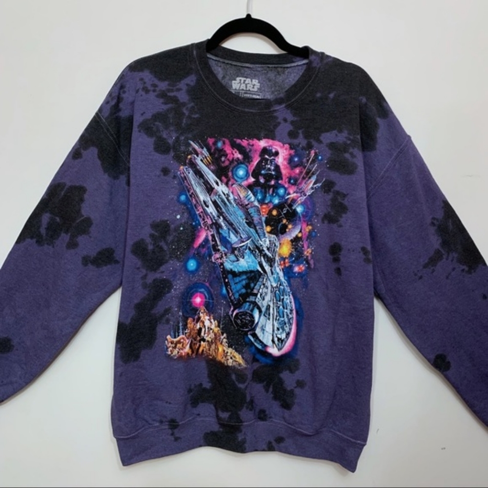 ISO WANTED! STAR WARS SWEATSHIRT PURPLE/BLACK